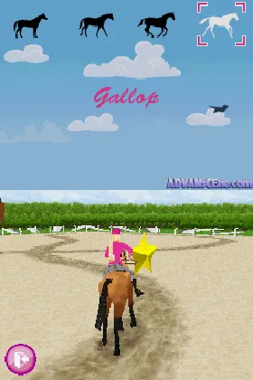 Barbie Horse Adventures - Riding Camp (USA) (En,Fr) screen shot game playing